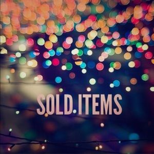 All Items Below Here Are Sold